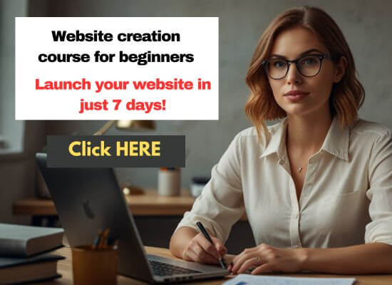 Website creation course for beginners